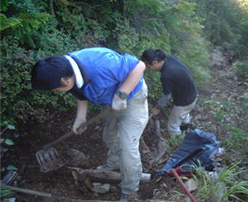 登山道補修